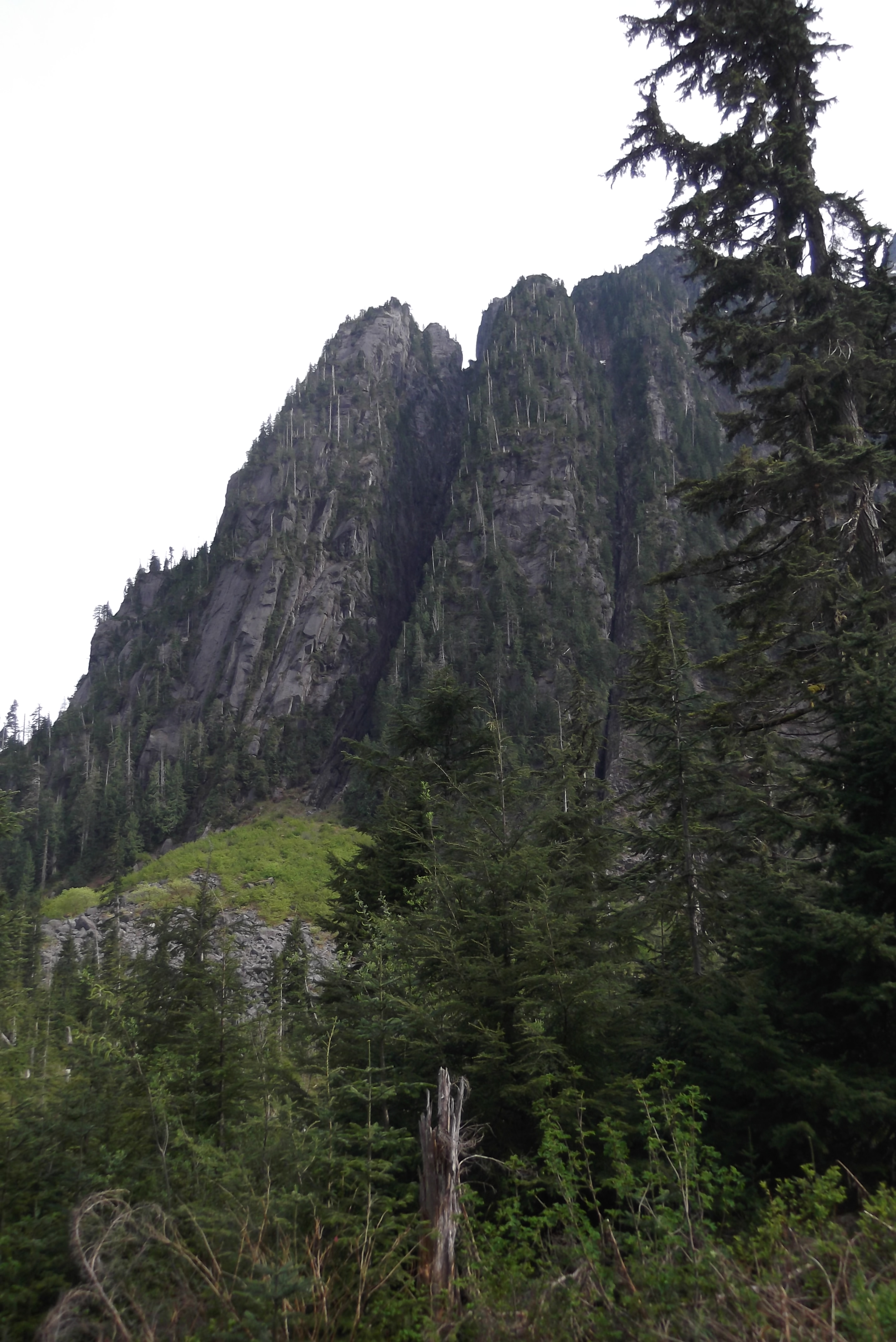 Cliff at Big Four Mountain