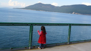 Ferry Ride to campsite.