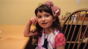 August 12- Polina's first day being 4 years old.