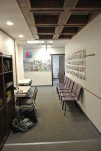 Corridor of the Russian school.